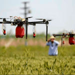 Drones agrícolas para la fumigación